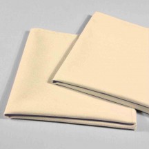 Serviette SIGNATURE PLUS, coloris CHAMPAGNE, 100% polyester "toucher coton", 205g/m², 57x57 cm