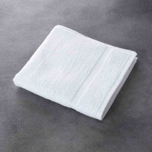Serviette SOFT, blanc, 100% coton, 450 g/m², 50x100 cm, Prêt à disposer (PAD)