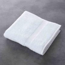 Serviette de bain LUXE, blanc, 100% coton, 500 g/m², 50x100 cm