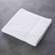 Drap de bain LUXE, blanc, 100% coton, 500 g/m², 70x140 cm