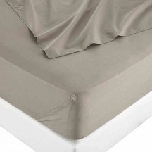 Taie d'oreiller sac portefeuille GINGEMBRE, 70% coton 30% polyester, 50x90cm